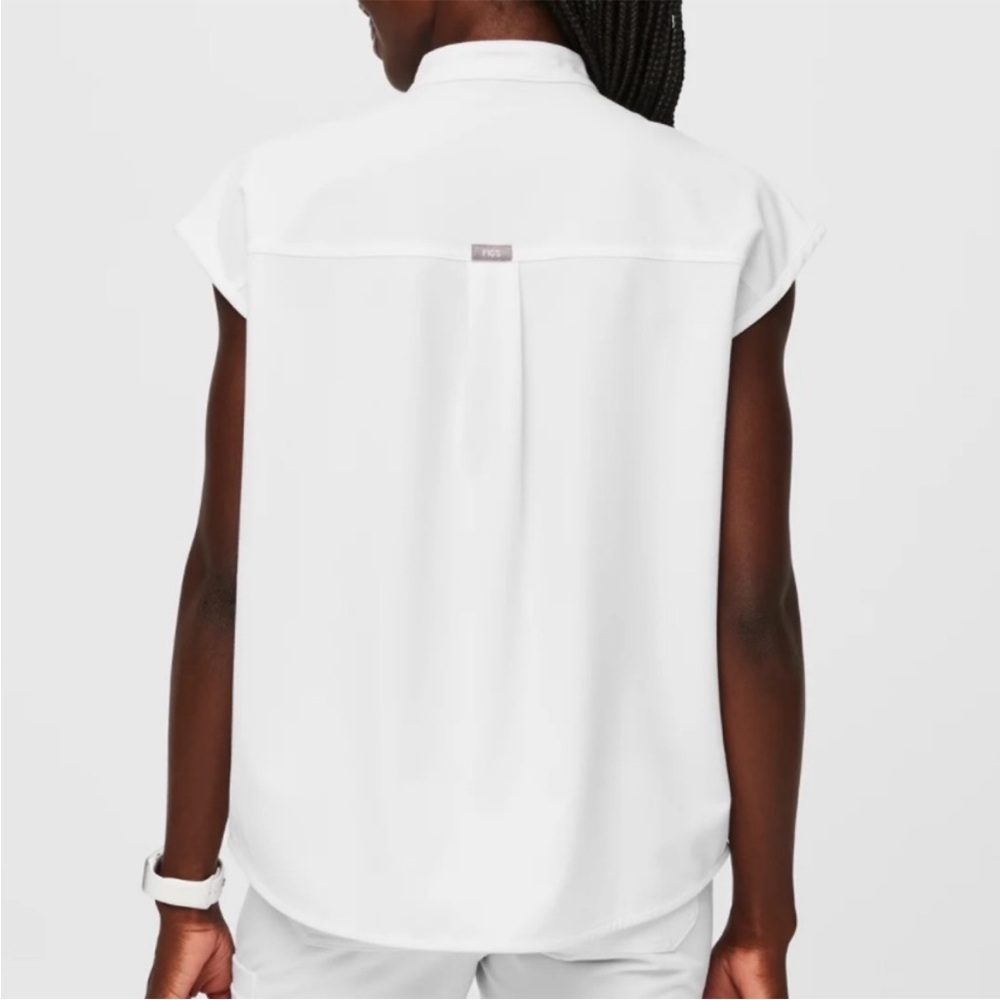 ISO of white Rafaela top XS